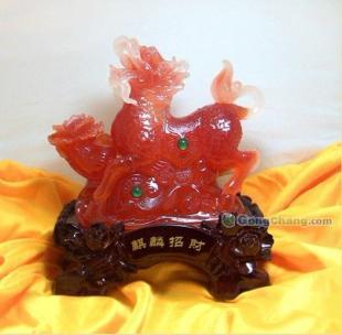 琉璃神獸，招財(cái)鎮(zhèn)宅 廠家直供創(chuàng)意琉璃貔貅與麒麟鑒賞